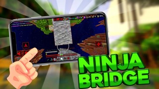 Skywars on MOBILE and I can only NINJA BRIDGE!!??