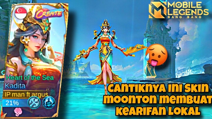 SKIN BARU DARI MOONTON KADITA KEARIFAN LOKAL BAGUS BANGET CUKK 😭😭