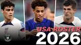 The USMNT 2026 World Cup Roster PREDICTION