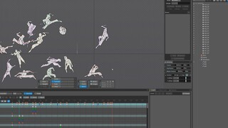 spine 2D 动画 攻击+文件内部件图录制