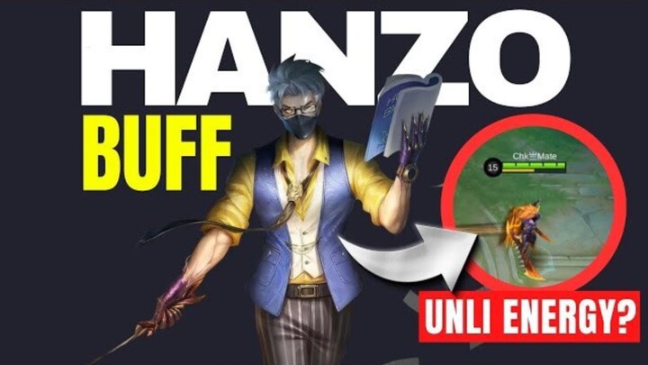 SKIL DAN PASIF HANZO UNLIMITED ENERGY‼️‼️