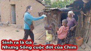 Tập 256: Quay lại bản mua gà gặp Tony Phong||2Q vlogs cuộc sống châu phi