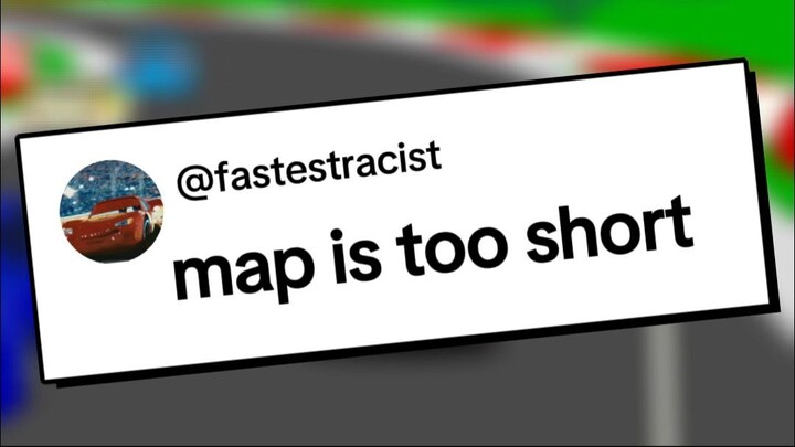 我重新设计了整个赛车地图 #devlog