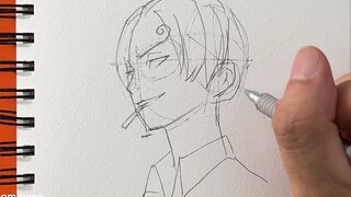 Chommang 手绘【中英字幕】|| 关于如何画脸【第十六弹】【山治】