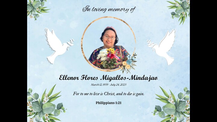 Ellenor Flores Migallos-Mindajao Tribute 2