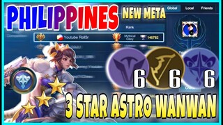 NEW META 6 ASTRO 6 ARCHER 6 SH 3 STAR HYPER WANWAN - PHILLIPINES NEW META ! TOP 1 GLOBAL MAGIC CHESS