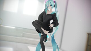 【MMD】Apakah kamu yakin tidak ingin masuk dan melihat pacar imutmu Hatsune ♥ Gimme×Gimme (Hatsune Mik