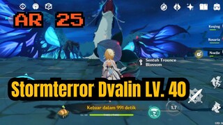 TUTORIAL MENGALAHKAN STORMTERROR DVALIN LV 40❗❗