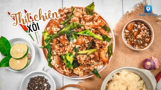 Hướng dẫn cách làm món THỊT CHIÊN XÔI | Feedy TV