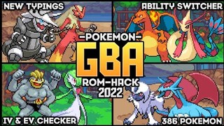 [Updated] Pokemon GBA Rom With 386 Pokemon, Ability Switcher, IV & EV Checker, New Typings And More