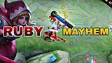 Mayhem mode Season 22 | RUBY Montage | ikanji Gaming | Mobile Legends