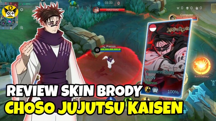 Review Skin Choso JJK Efek Skillnya Mewah - Mobile Legends