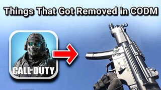 5 Things Removed From CODM That You Forgot