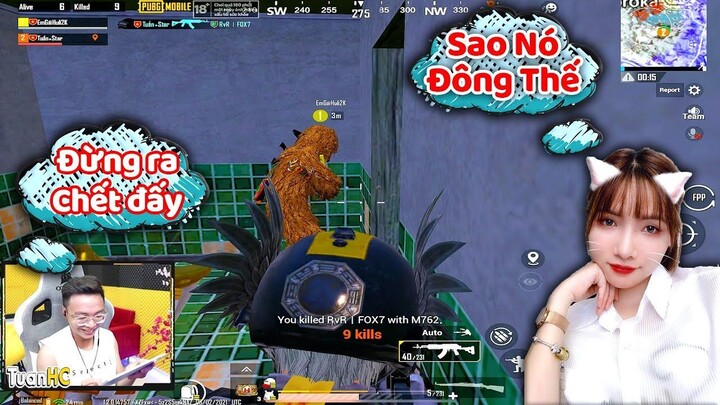 PUBG Mobile _ 2 Vợ Chồng Song Kiếm Hợp Bích Thủ Nhà Vệ Sinh Nín Thở Dành Top 1