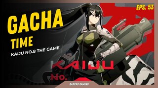 Gokil!! Gacha pertama langsung dapat Ashiro Mina 😆😆 - Kaiju No.8 The Game [Gacha Time eps.53]