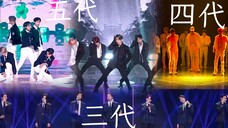 “远看群英荟萃 近看hybe开会” hybe:三四五代最牛杯的男团都在我这