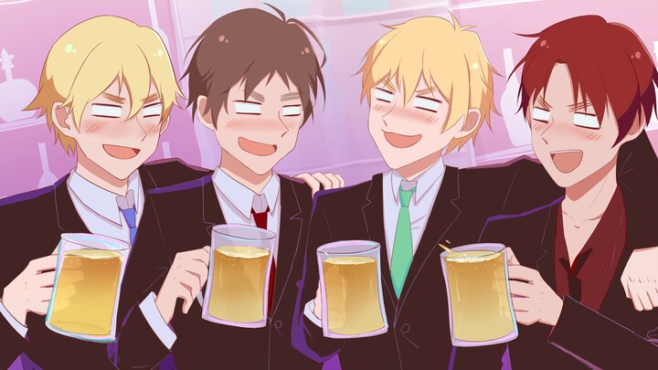 【APH handwritten】British drunk picture book