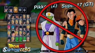 EVERY Missed Character in the DRAGON BALL: Sparking! ZERO FULL Roster