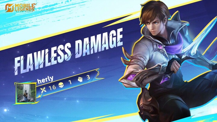 GUSION JUNGLER BURST DAMAGE...Mudah Dapat Flawless Damage 100%!!!!!