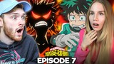 DEKU VS KACCHAN!! THINGS GET CRAZY! | My Hero Academia S1E7 REACTION