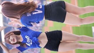 사과머리 진짜 졸귀네 최홍라 치어리더 직캠 Choi HongRa Cheerleader 230615 |4K