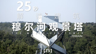 25-Second Architectural Insights Series 75 | Mur River Viewing Tower | Terrain