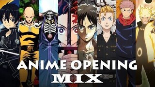 Anime Opening Music Mix | Best Anime OP All Time | Anime Opening Compilation
