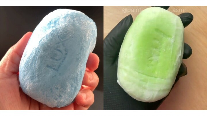 [DIY][ASMR]Healing sound of cutting frozensoaps