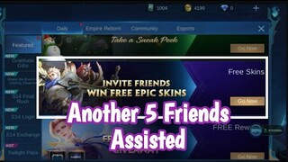 Free Lightborn Skin Event | 5 sluts Assisted again