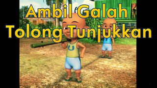 Upin & Ipin -- Season 03 Episode 39 | Ambil Galah Tolong Tunjukkan Part 02