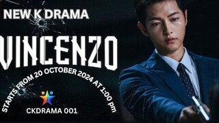 VINCENZO | New Kdrama | Hindi dubbed | Starting from Today | CKDRAMA 001