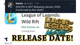 LOL MOBILE OFFICIAL RELEASE DATE! LOL: WILD RIFT | IOS & ANDROID (FEB) (2020)