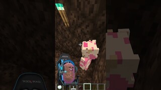 SPAWN POCONG DIMINECRAFT !! MOMON SAMPE KETAKUTAN !! #shorts #short