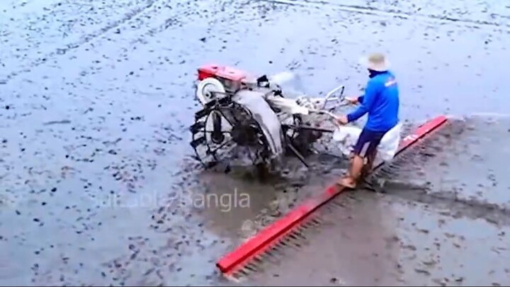 ধান রোপনের এই প্রযুক্তি দেখে কৃষকরা অবাক - SmartFarming