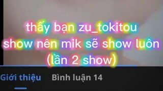 do thấy bạn zu_tokitou show mặt nên mik cũng muốn:3 ( đây là lân 2 show mặt nó đẹp hơn lần 1 :) )