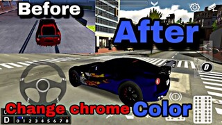How to Change Chrome Color | Tutorial | Car Parking Multiplayer