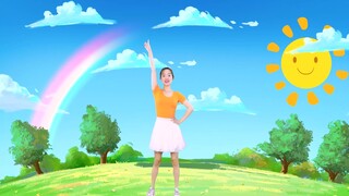 The "YES OK" dance tutorial that children like to dance is here, kindergarten children's dance