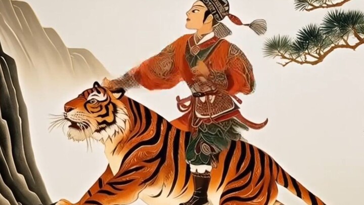 Penganiayaan Harimau oleh Wu Song mungkin hanya rekayasa, tetapi penganiayaan harimau oleh Ding Haif