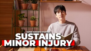 Kyuhyun Sustains Minor Injury while Subduing a Person with a Weapon