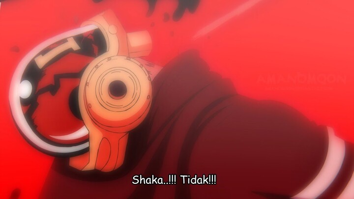 One Piece Episode 1106 Subtittle Indonesia - Death Game Labophase dimulai!! Shaka tertembak!!