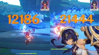 Candace F2P Build C0 & Side by Side Damage Showcase with or without Candace