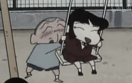 Licking the dog