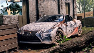 Rebuilding Lexus LC 500 (1200HP V10 Engine) - Forza Horizon 5 | Thrustmaster T300RS Gameplay