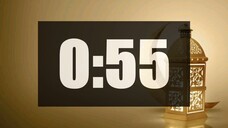 55 Second Timer | Loud Alarm | Time call