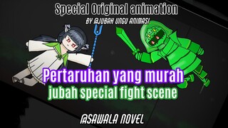 Animasi adaptasi novel: "baku hantam dua entitas terkuat"