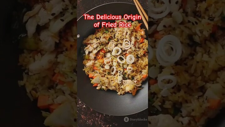 Discover the Fascinating Origin of Fried Rice❗️