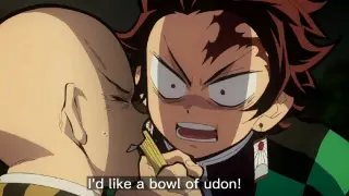 Tanjiro vs the udon vendor