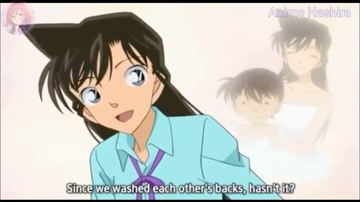 Ran ask Conan if he want to take bath with her | Anime Hashira