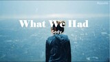 [Vietsub + Lyrics] What We Had - Sody