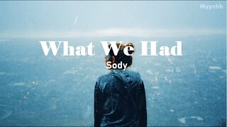 [Vietsub + Lyrics] What We Had - Sody